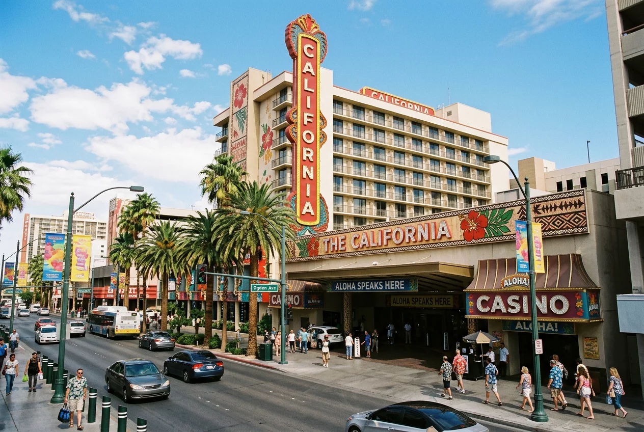 California Hotel and Casino exterior